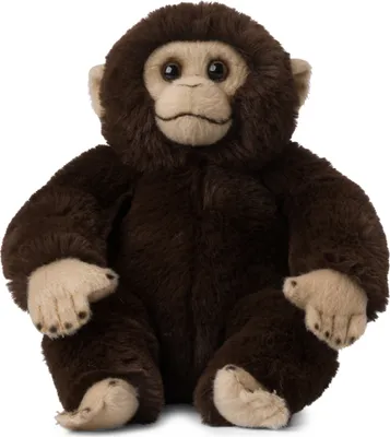 Produktbild von WWF - ECO Plüschtier - Wilde Tiere (15cm) lebensecht Kuscheltier Stofftier Plüschfigur  Schimpanse