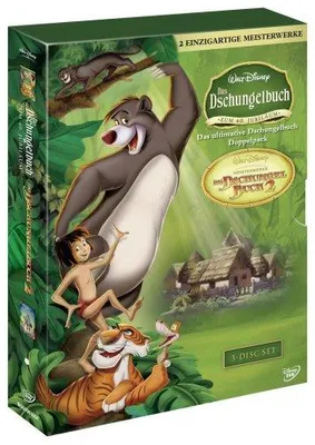Produktbild von Das Dschungelbuch 1+2 [3 DVDs]