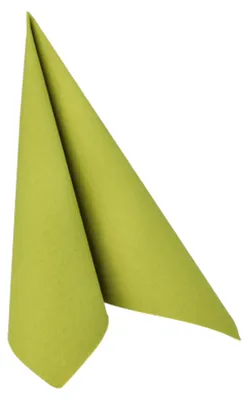 Produktbild von Papstar Servietten "ROYAL Collection" 1/4-Falz 40 cm x 40 cm olivgrün, 5 x 50 Stück