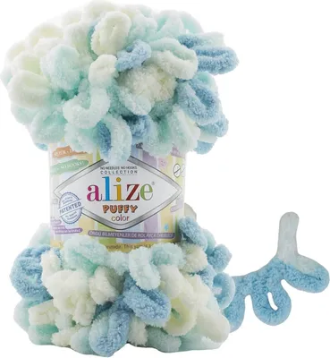 Produktbild von Alize Puffy Color 6461 Strickgarn