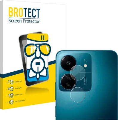 Produktbild von BROTECT Schutzglas für Xiaomi Redmi 13C (NUR Kameraschutz) Schutzfolie Panzer Folie Glas Display Schutz klar