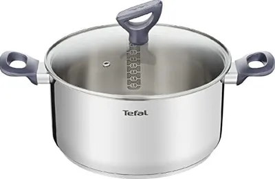 Obrázok produktu pre Tefal G7124414, 2,5 L, Kolo, Nerezová oceľ, Nerezová oceľ, Keramický, Plyn, Halogén, Indukčná, 175 °C