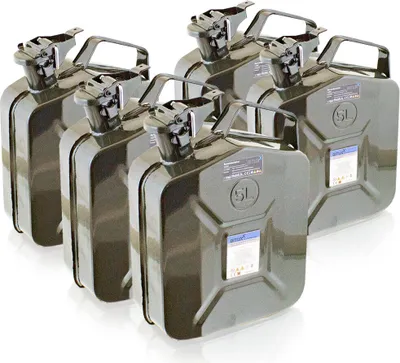Produktbild von Bituxx 5x Reservekanister 5 Liter MS-17363
