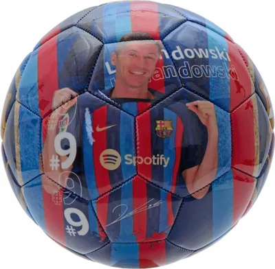 Zdjęcie produktu dla Piłka Nożna Fc Barcelona Lewandowski 22/23 R.5