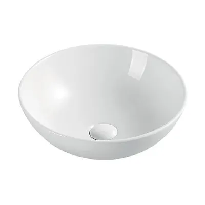 Obrázok produktu pre Mereo Keramika - Umývadlová misa, priemer 400 mm, bez prepadu, biela UC404015C