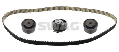 Produktbild von SWAG 62 10 4795 Zahnriemensatz + Spannrolle + Führungsrollen für CITROËN C5 III Kombi (RW) 195-Zähne
