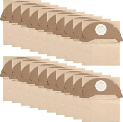 Produktbild von Papierfilterbeutel für Kärcher Automatik WD2, MV2, 20 Staubbeutel, 6.904-322