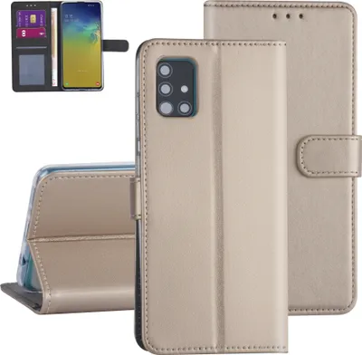 Immagine prodotto di Custodia a libro Samsung Galaxy A31 Gold - Portacarte