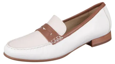 Produktbild von Sioux Damen Mokassins Slipper Schuhe in Weiß
