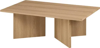 Produktbild von Couchtisch Litar - 125x65x42cm - Eiche Nachbildung