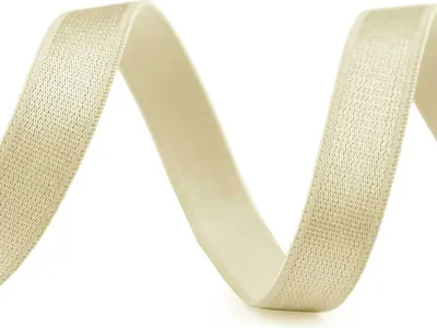 Produktbild von Meterware Satin-Gummiband BH-Trägerband ab 1m x 10mm Wäschegummi Seidenglanz
