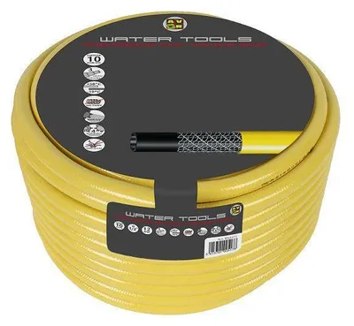 Image de Tuyau d'arrosage 50 mètres jaune 3/4" - Par pièce