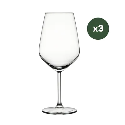 Produktbild von Pasabahce Allegra Weingläser Set, 490 ml, 3-tlg.