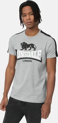 Immagine prodotto di T-shirt uomo regular fit ARDMAIR Marl Grigio/Nero/Bianco XXL Lonsdale
