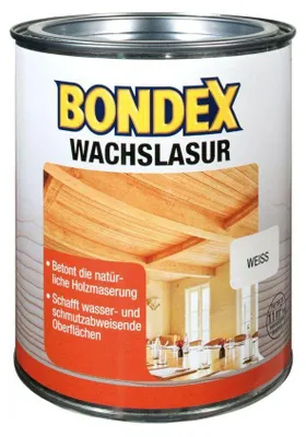 Produktbild von Bondex Wachslasur Hellbraun 0,75 l - 352673