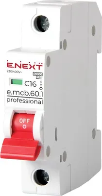 Obrázek produktu pro Wyłącznik Nadprądowy Mcb.pro60 1P C16A 6Ka