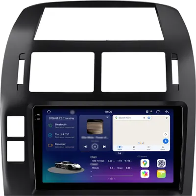 Obrázok produktu pre 2K Displej Android autorádio 128 GB pre VW Polo 9N/9N3 2001–2009 Carplay Android Auto GPS navigácia 4G LTE Bluetooth DAB+ SWC
