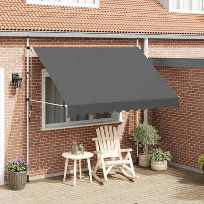 Immagine prodotto di vidaXL Tenda a scomparsa manuale 300 cm antracite