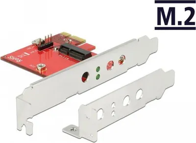 Immagine prodotto di Delock 89889 DELOCK PCI Express Karte > 1x intern M.2 Key E - Low Profile