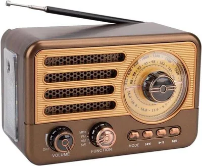 Zdjęcie produktu dla Przenośny głośnik Bluetooth - Przenośny głośnik Bluetooth do użytku na zewnątrz - Głośnik Bluetooth w stylu retro, głośnik vintage