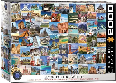 Produktbild von 2000 Teile Puzzle Traumziele der Welt