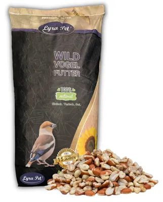 Produktbild von 25 kg Lyra Pet® Erdnusskerne Splits gemischt blanchiert und mit Haut