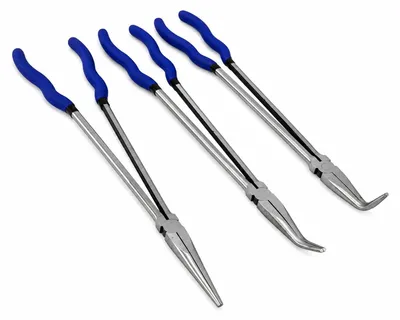 Immagine prodotto di Set di pinze a becchi extra lunghi 400 mm, 3 pezzi Gebo Tools