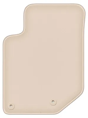 Produktbild von DURBAN Beige Velours-Fahrerfußmatte für DS. DS3 Crossback Crossover (2018-)