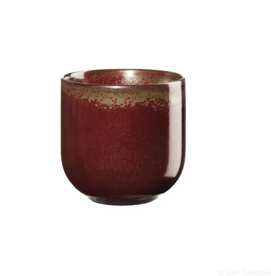 Produktbild von ASA 2er Set Teebecher, rusty red  d. 7,5 cm, h. 7,5 cm, 0,2 l.