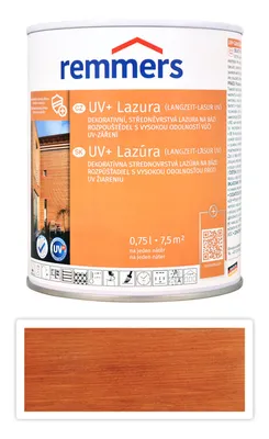 Obrázok produktu pre Remmers Permanentná ochranná lazúra UV 0,75 l vedro Teak