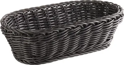 Produktbild von APS 50807 Korb PROFI LINE, Polypropylen, 28 x 16 cm, Höhe 8 cm, schwarz
