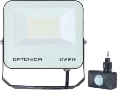 Image de Projecteur avec Détecteur 50W IP65 CCT Noir/Bleu - 3000K/4000K/6000K