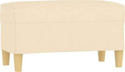 Obrázek produktu pro vidaXL Lavice krémová 70x35x41 cm Látka
