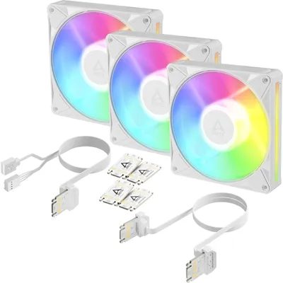 Obrázek produktu pro ARCTIC BioniX P14 A-RGB, Ventilátor, 14 cm, 400 ot/min, 2500 ot/min, 186 m³/h, Bílá