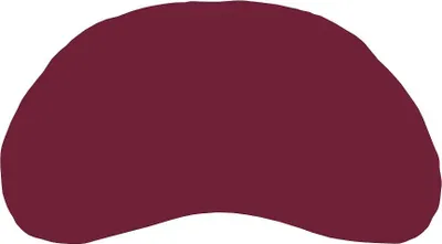 Produktbild von TEMPUR Curve / Sonata Kissenbezug : Farbe - Burgund