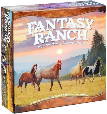 Produktbild von Fantasy Ranch: Reiterhof-Brettspiel für 2–4 Spieler ab 12 Jahren
