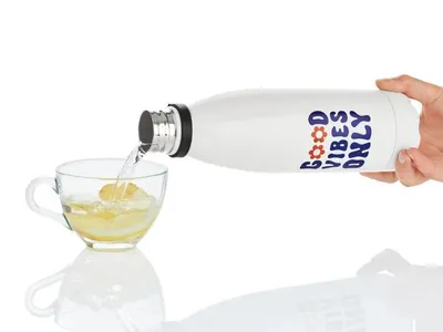 Produktbild von Isolierflasche aus Edelstahl, mit Schlaufe, 500 ml