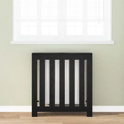 Produktbild von (Angebot 2026)Heizkörperabdeckung Schwarz Eichen-Optik 78 x 20 x 82 cm GermanyMöbel 33026 - Klima- & Heizgeräte Zubehör