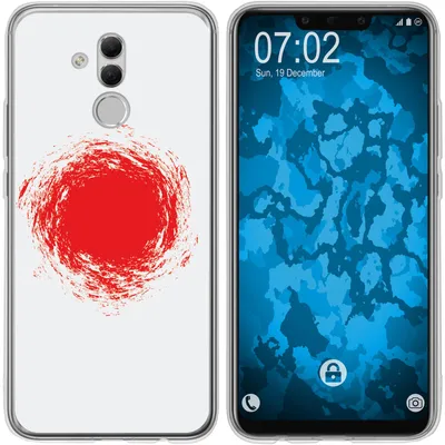 Produktbild von PhoneNatic Case kompatibel mit Huawei Mate 20 Lite Silikon-Hülle WM Japan M7