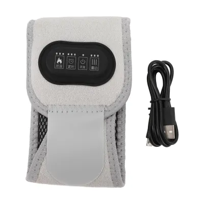 Zdjęcie produktu dla Bezprzewodowa podpórka pod nadgarstek z ogrzewaniem - 3 poziomy ogrzewania, timer i bateria 3000 mAh - przeciw bólowi i zmęczeniu mięśni