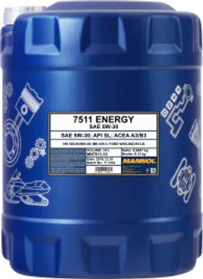 Produktbild von Mannol Energy 5W-30 10 Liter Kanister Reifen