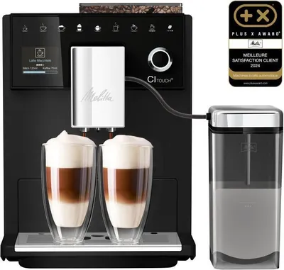 Produktbild von Kaffeevollautomat Melitta CI Touch 630-112, Mattschwarz, Doppel-Bohnenbehälter, Personalisierbare Einstellungen