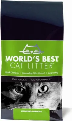 Produktbild von Worlds Best Cat litter grün 12,7 kg Katzenstreu Klumpstreu biologisch