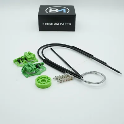Productafbeelding van Reparatieset voor de linker raambesturing, BMW 3-serie E46 Compact, onderdeelnummer 51338251351, geschikt voor 2/3-deurs modellen