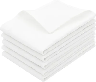 Produktbild von 5er Set Geschirrtücher 100% Baumwolle 50x100 cm, weich und langlebig, Küchentücher in weiß