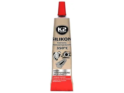 Zdjęcie produktu dla SILIKON CZERWONY LUZ Wysokotemperaturowa płynna uszczelka, do +350°C, 21g