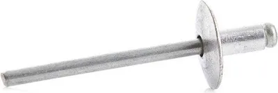 Produktbild von 50x Blindnieten 4,0 x 8mm Popnieten Standart Alu/Stahl Großkopf Nieten DIN7337