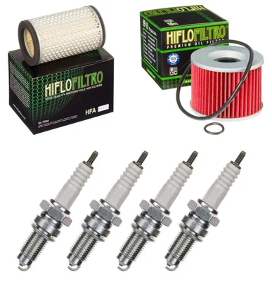 Produktbild von Service-Kit für Kawasaki Z 650 C 1978-1980 Luftfilter Ölfilter Zündkerzen von pamoto - Neu