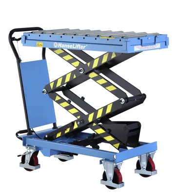 Produktbild von Hanselifter Hubtischwagen mit Rollenbahn SPSR300 Hubhöhe 1690mm Tragkraft 300kg