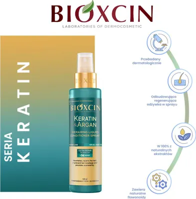 Zdjęcie produktu dla Bioxcin płynna odżywka przeciw wypadaniu włosów w sprayu 150 ml